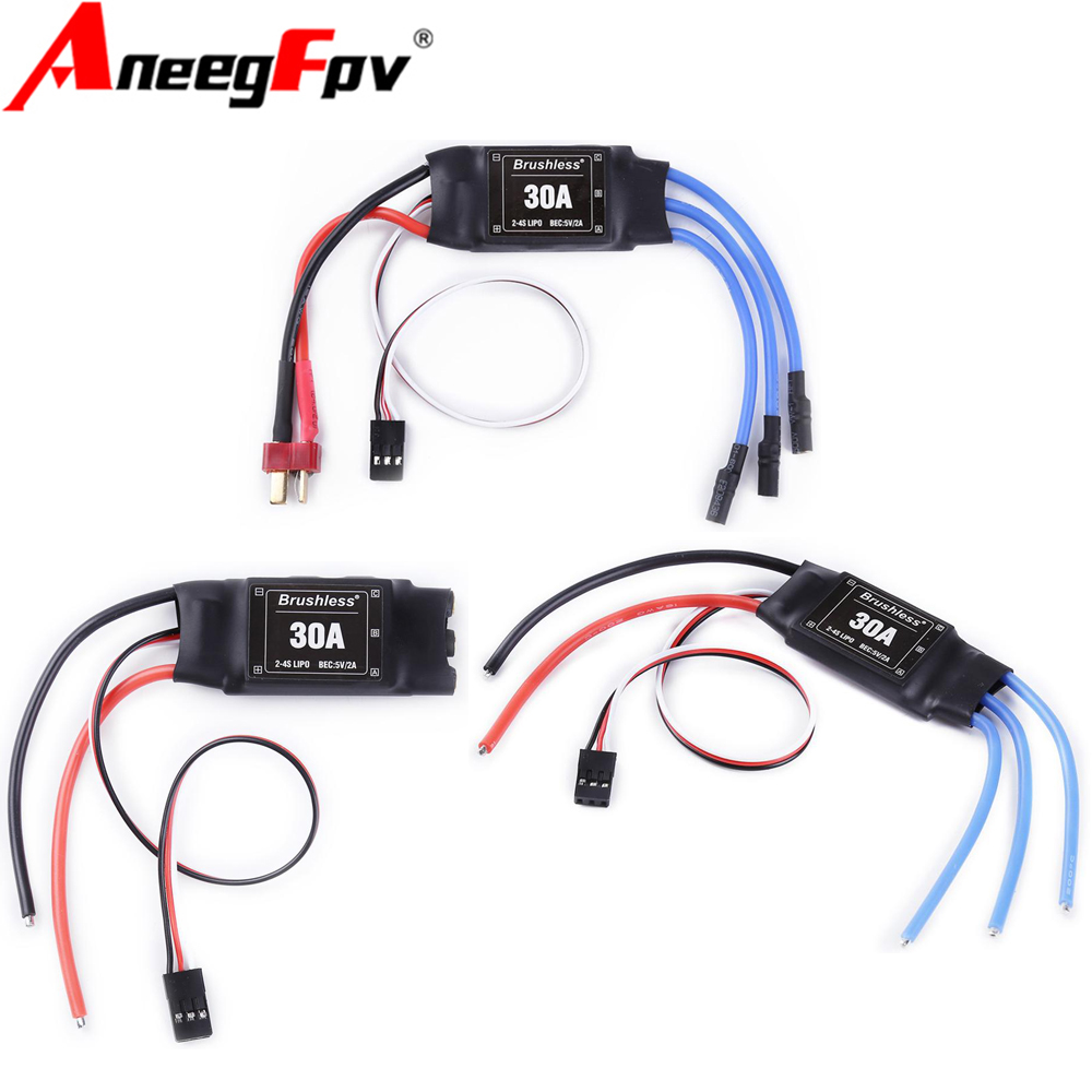 Rc Helicopter Motor - XXD 30A 2-4S ESC ブラシレスモーター スピードコントローラー