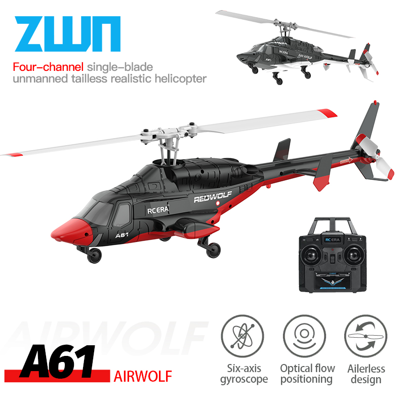 A61 RC ヘリコプター 2.4G 6軸ジャイロスコープ  - Rc Helicopter Nitro のレビューと価格