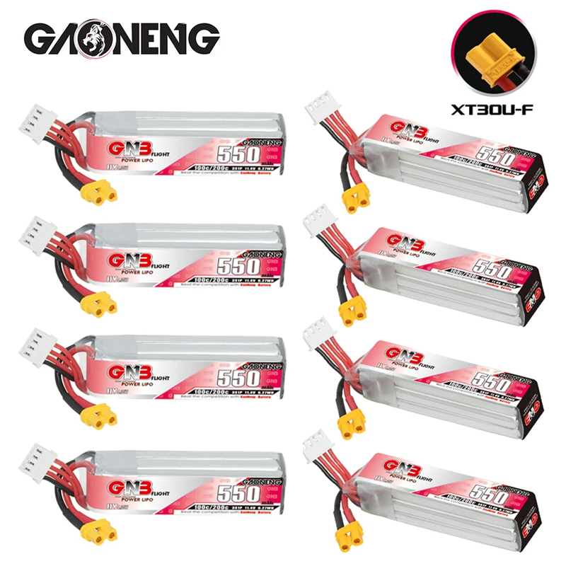 GNB HV 11.4V 550mAh 100C/200C  - Rc Helicopter Parts のレビューと価格