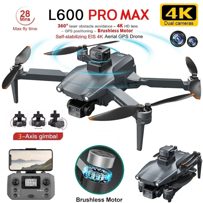 L600 プロマックス GPS ドローンプロフェッショナル  - Rc Helicopter Case のレビューと価格