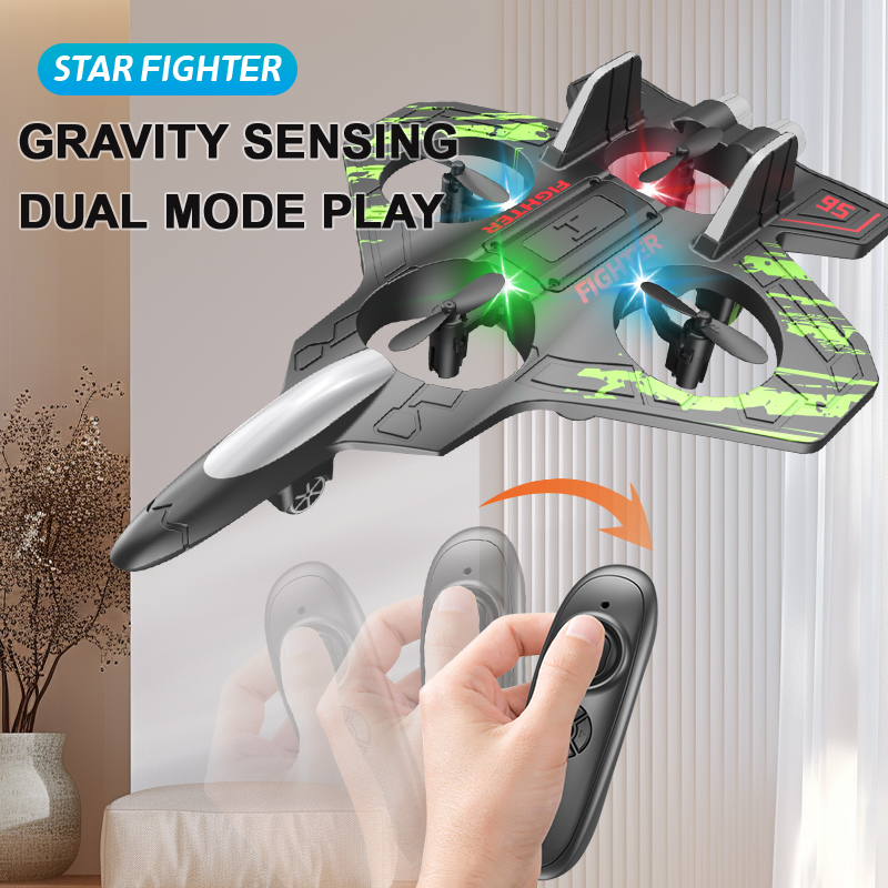 2.4Gリモコン戦闘機電動フォームグライダースタントタンブリ - Rc Helicopter Case のレビューと価格