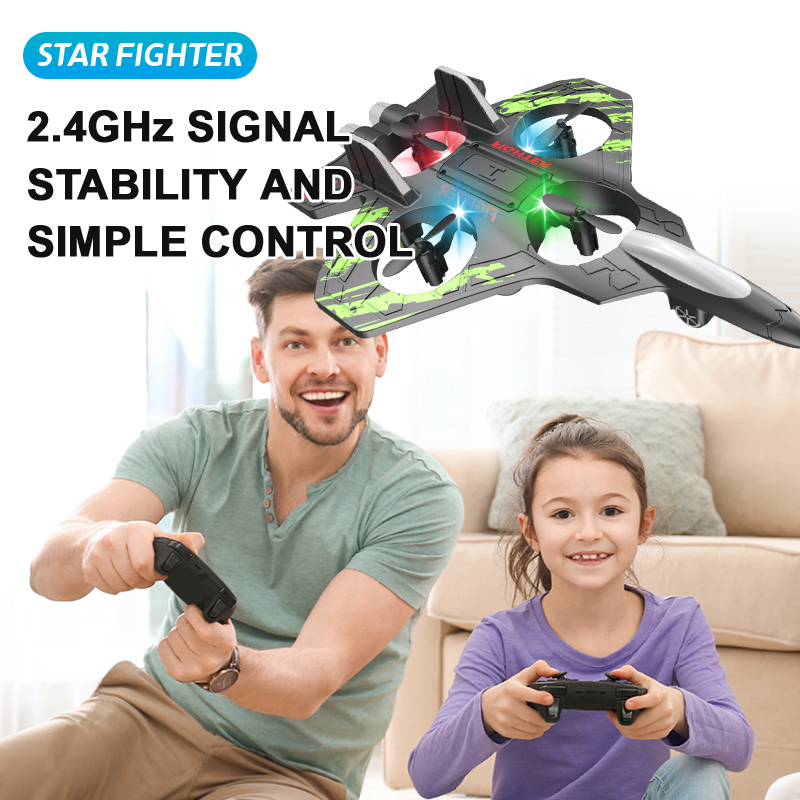 2.4Gリモコン戦闘機電動フォームグライダースタントタンブリ - Rc Helicopter Case のレビューと価格