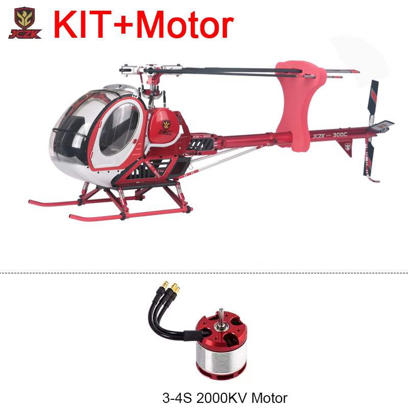 JCZK-RCスケールヘリコプターキット,300c pro, - Rc Helicopter Bag のレビューと価格
