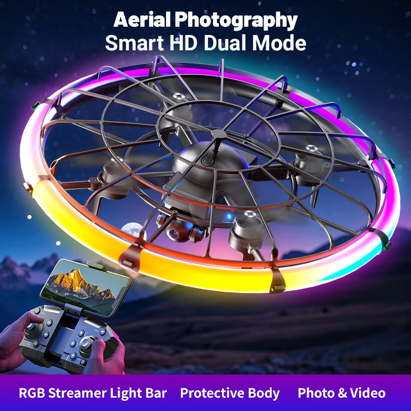 JJRC H145 UFO RCドローン、デュアルHDレンズ - Rc Helicopter Motor のレビューと価格