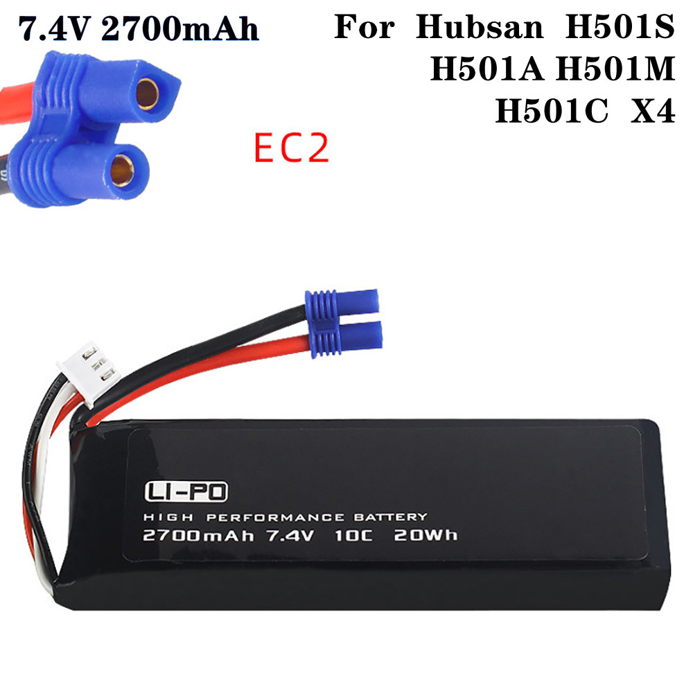 7.4V 2700mAh 10C オリジナルバッテリー Hu - Rc Helicopter Parts のレビューと価格